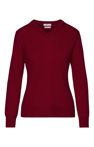 Ladies Merino V Neck