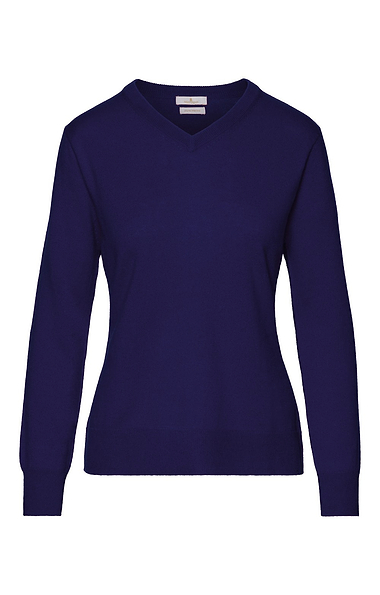 Ladies Merino V Neck