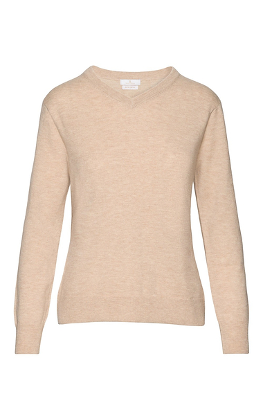 Ladies Merino V Neck