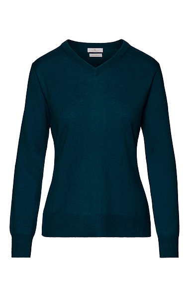 Ladies Merino V Neck