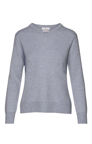 Ladies Merino V Neck