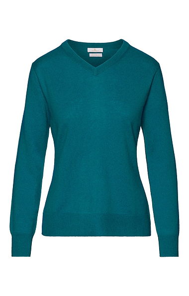 Ladies Merino V Neck