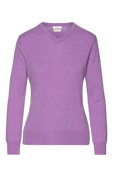 Ladies Merino V Neck