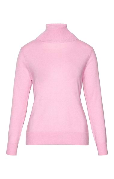 Ladies Merino Roll Neck