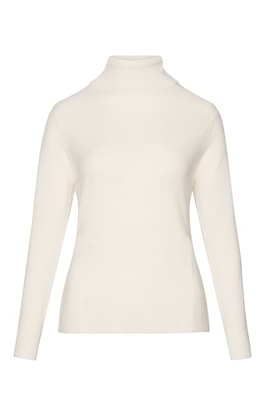 Ladies Merino Roll Neck