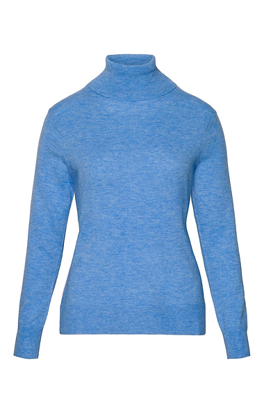 Ladies Merino Roll Neck