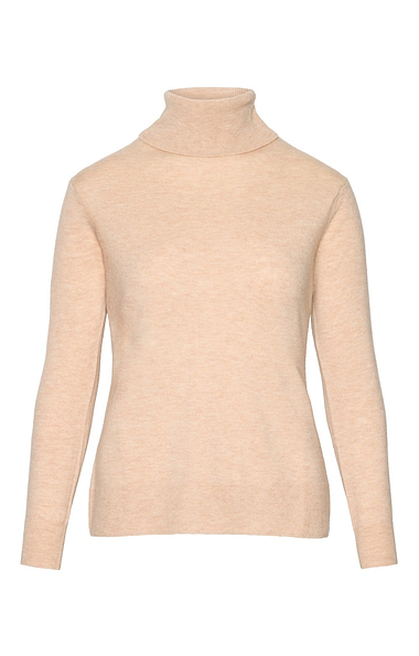 Ladies Merino Roll Neck