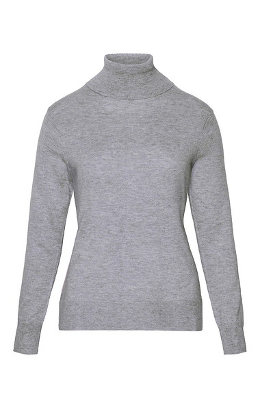 Ladies Merino Roll Neck