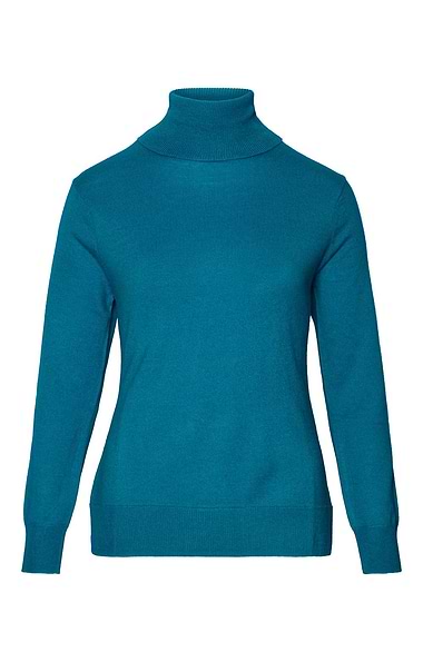 Ladies Merino Roll Neck