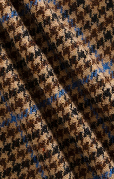 Men's Merino/Flannel Dogtooth Zip Gilet