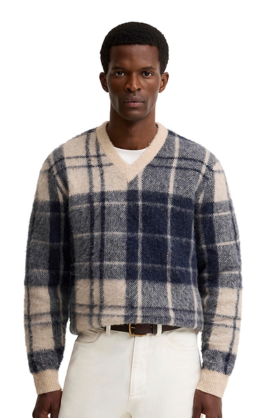 Men's Barbour Hunham V-Neck Jumper
