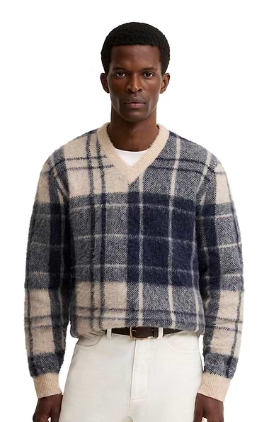 Men's Barbour Hunham V-Neck Jumper
