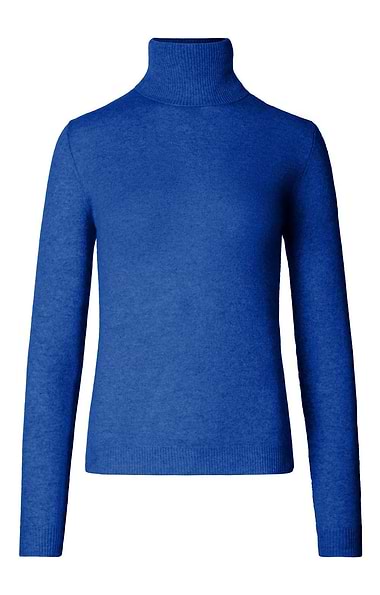 Ladies Cashmere Roll Neck
