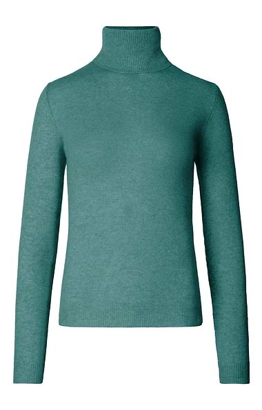 Ladies Cashmere Roll Neck