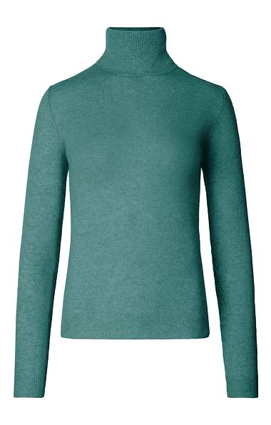 Ladies Cashmere Roll Neck