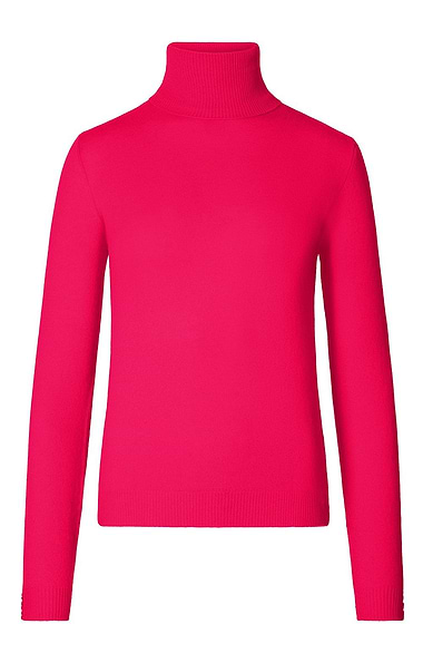 Ladies Cashmere Roll Neck