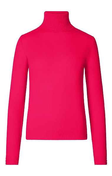 Ladies Cashmere Roll Neck