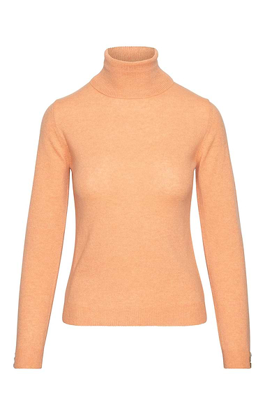 Ladies Cashmere Roll Neck