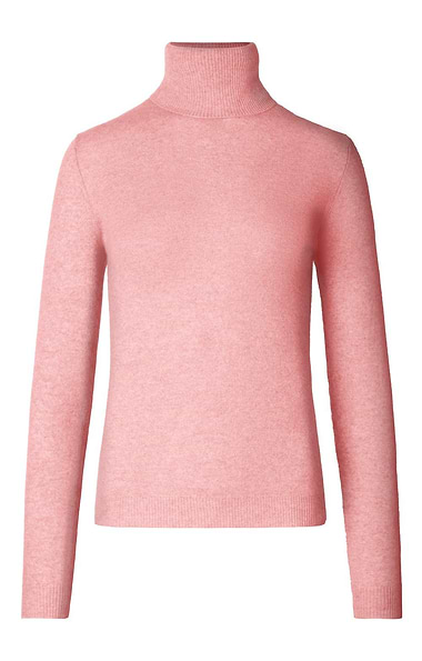 Ladies Cashmere Roll Neck