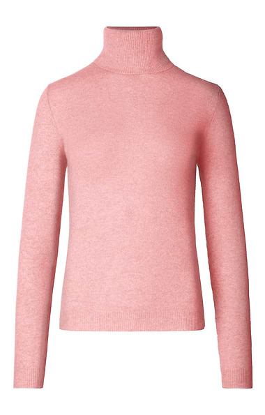 Ladies Cashmere Roll Neck