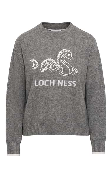 Ladies Brodie Cashmere Nessie Crew