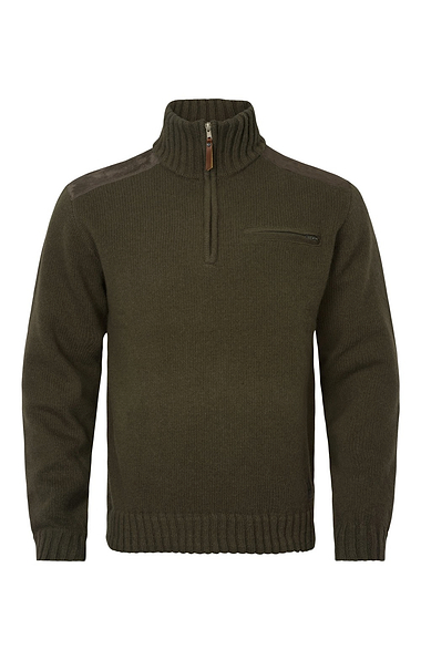 Men's Harkila Annaboda Windstopper Knit Half Zip Jumper
