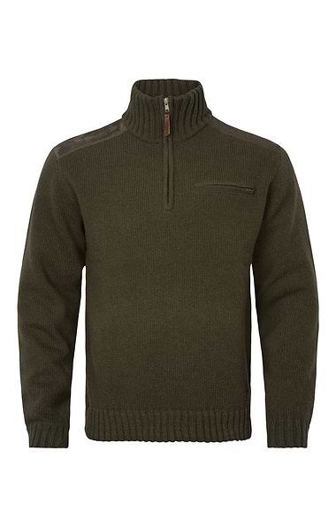 Men's Harkila Annaboda Windstopper Knit Half Zip Jumper