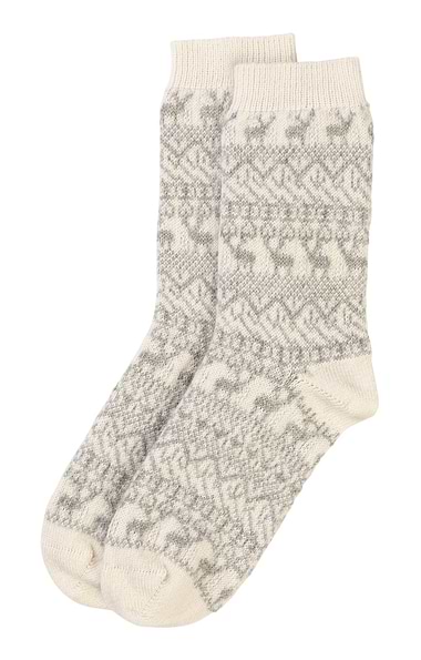 Ladies Cashmere Bed Socks