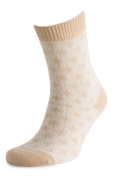 Ladies Cashmere Star Socks