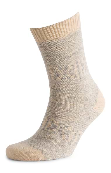 Cashmere Snowflake Socks