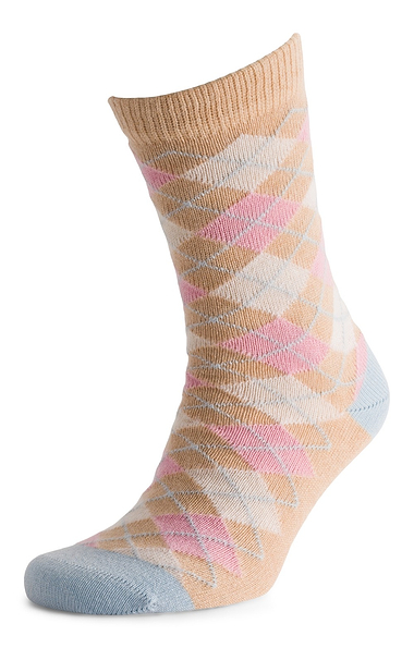 Cashmere Argyle Socks