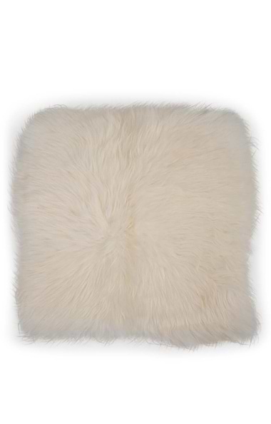Square Sheepskin Cushion