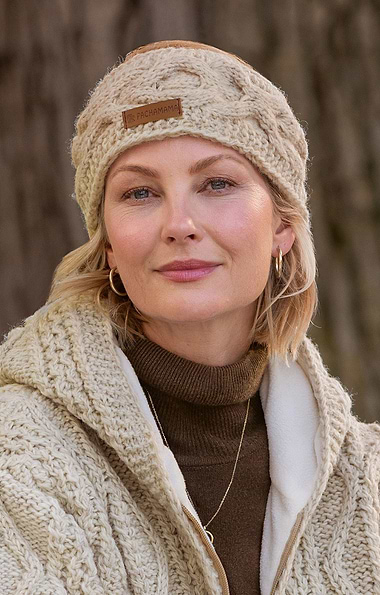 Ladies Aran Headband