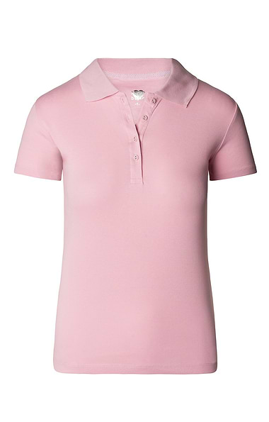 Ladies Plain Short Sleeve Polo