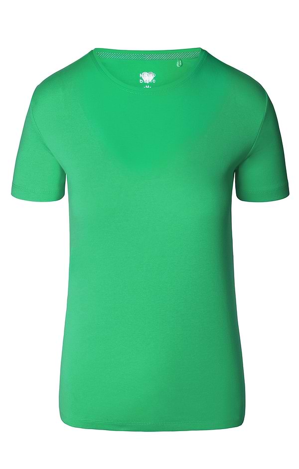 Ladies Plain Short Sleeve Crew Neck