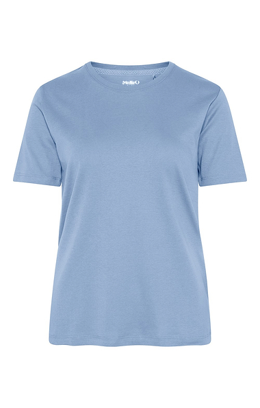 Ladies Plain Short Sleeve Crew Neck