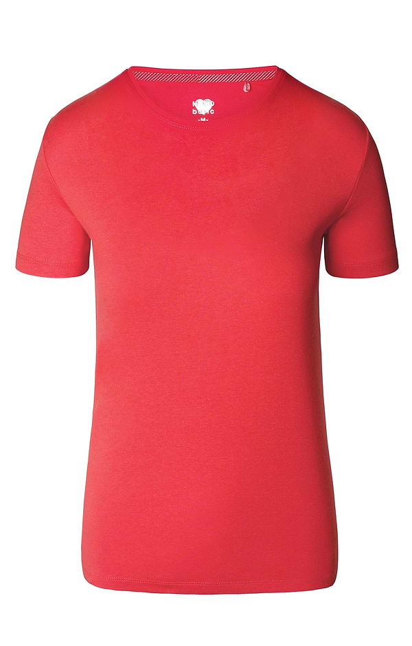 Ladies Plain Short Sleeve Crew Neck