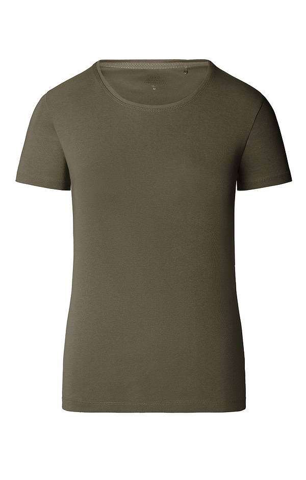 Ladies Plain Short Sleeve Crew Neck