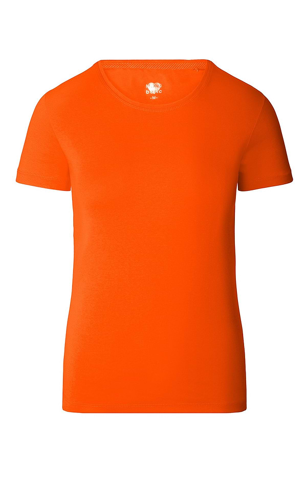 Ladies Plain Short Sleeve Crew Neck