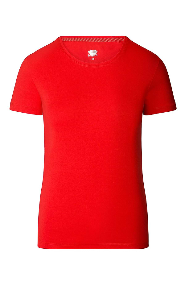 Ladies Plain Short Sleeve Crew Neck