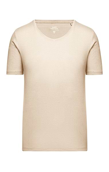 Ladies Plain Short Sleeve Crew Neck