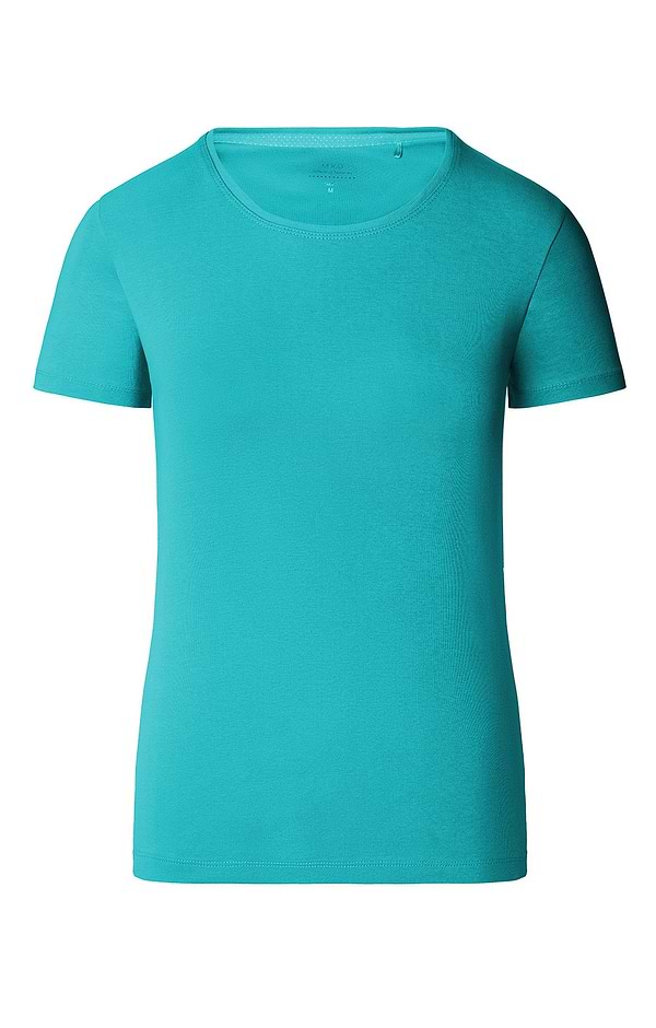 Ladies Plain Short Sleeve Crew Neck