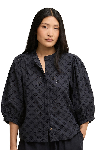 Ladies Barbour Layla Broderie Anglaise Top