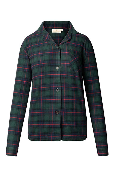 Ladies Brushed Cotton Flannel Pyjamas