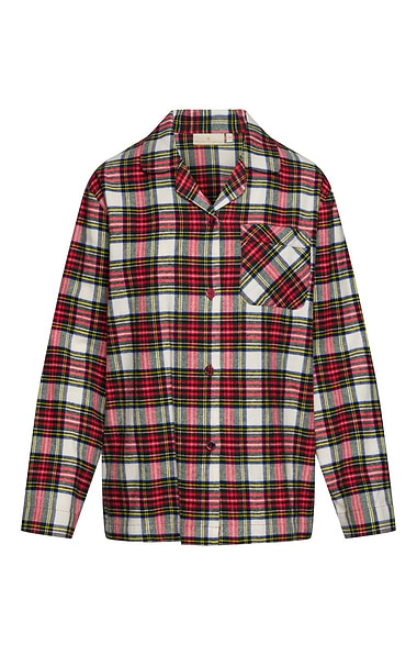 Ladies Brushed Cotton Flannel Pyjamas