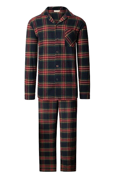 Men's Brushed Cotton Flannel Pyjamas