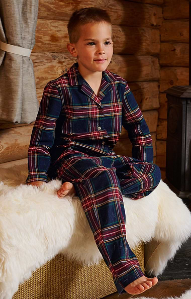 Children's Brushed Cotton Pyjamas