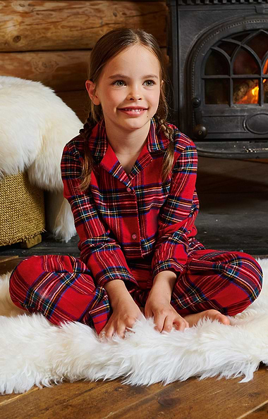 Children's Brushed Cotton Pyjamas