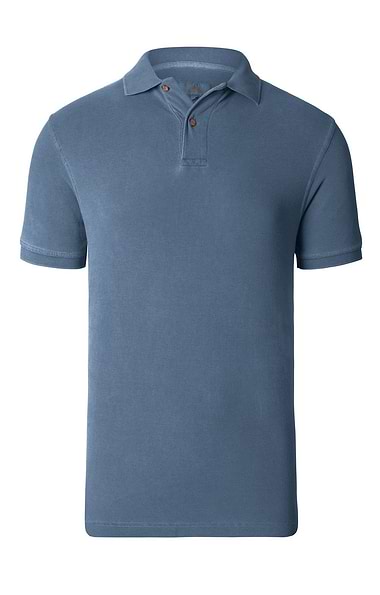 Men's Vintage Sulphur Washed Polo Shirt