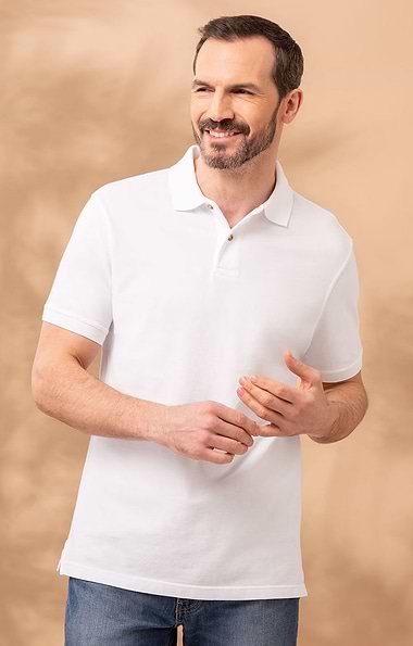 Men's Vintage Sulphur Washed Polo Shirt
